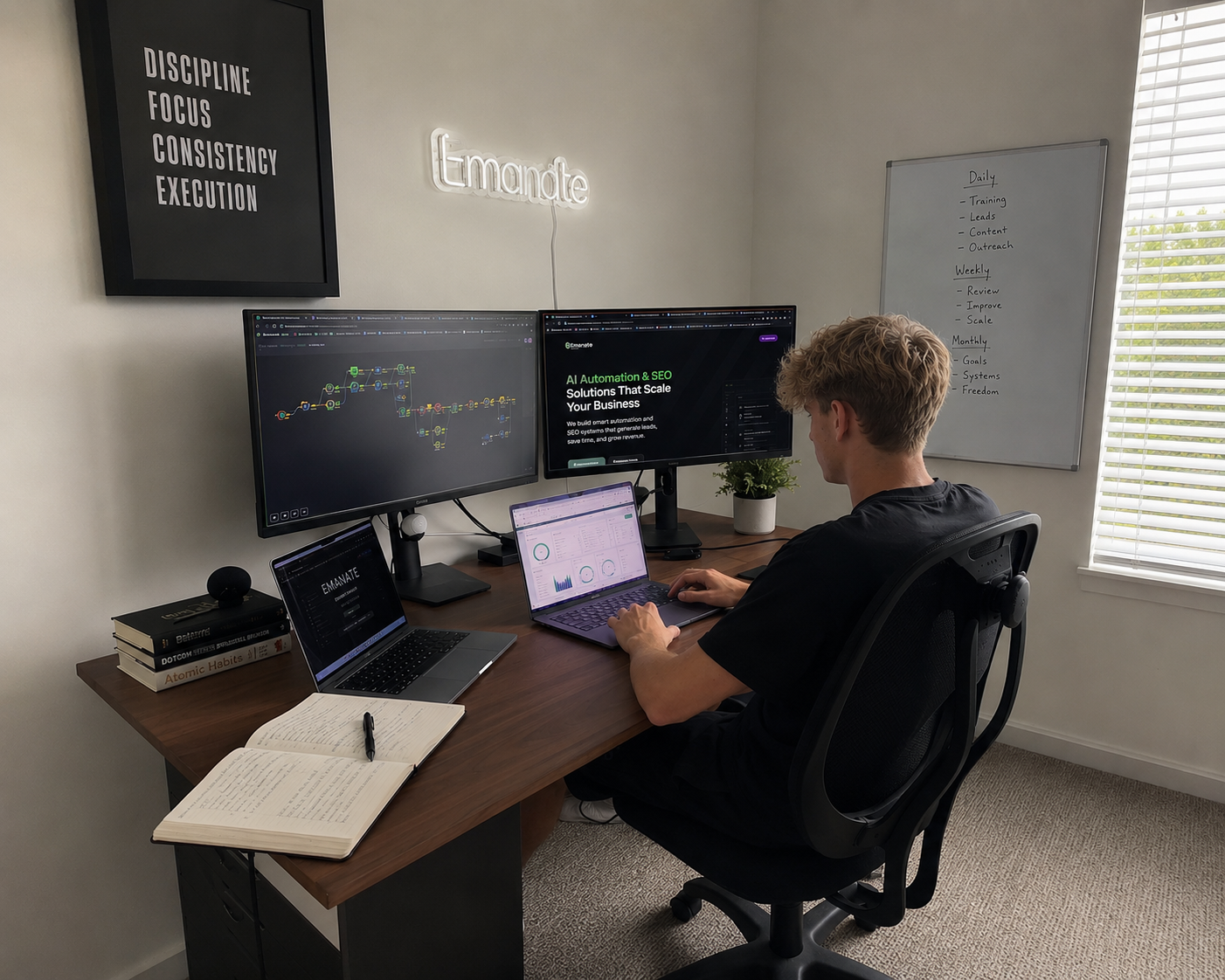 Jax, founder of Emanate AI